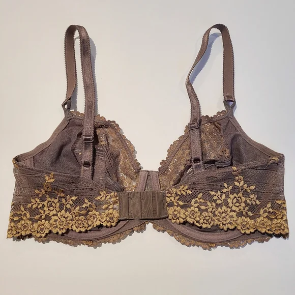 Wacoal Embrace Lace Underwire Unlined Bra 40D - Picture 4 of 6